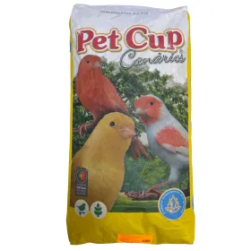 Pet Cup Mixtura Canarios Sin Avena Elite Gold Mix es la mejor semilla para canarios