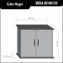 Mesa Madera Negra Aqualight para Acuarios 100-120 Litros
