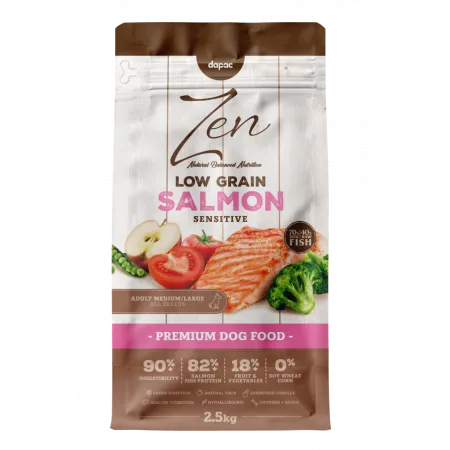 Zen Low Grain Sensitive Salmon - Alimento Suprem Para Perros
