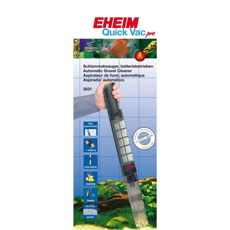 EHEIM - Quick Vac Pro - Aspirador para acuarios