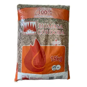 Pellets Enplus A1 Certificado Saco 15Kg + Poder Calorifico - comprar pellet en Priego de Córdoba