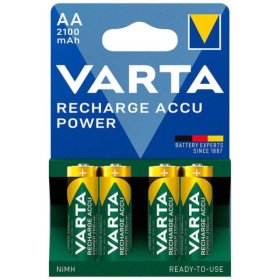 Pila Varta Recargable Eccu Aaa Lr03 2100 Mah Pck 4 Uni