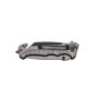 Navaja Tactica Jkr Pro Knife Ball Bearing Negro Gris