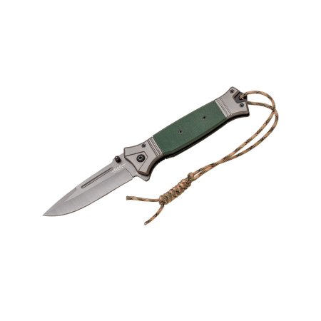 Navaja Tactica Jkr Pro Knife With Ball Verde Cuerda