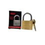 Candado Laton Arco Largo 7-50mm Mha