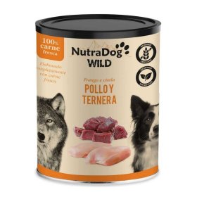 Nutra Dog Wild Humedo Grain Free Pollo Ternera