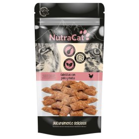 Galletitas con Pollo y Malta Para Gatos Ica 30g