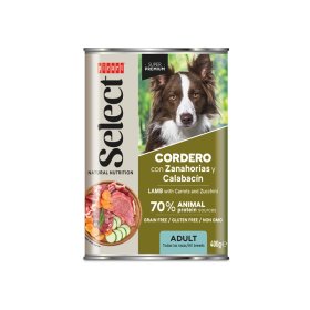 Select Dog Humedo Lata Cordero-verduras
