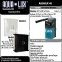 Kit Acuario Aqua Lux 68L Blanco