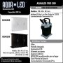 Kit Acuario  Aqualed 300 Litros Con Filtro Exterior