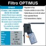 Filtro interior Optimus OP600 Caudal 250-500Lts/h