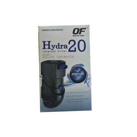 Filtro Interno Hydra 20  Hasta 100L Tecnologia Hydro-Pure