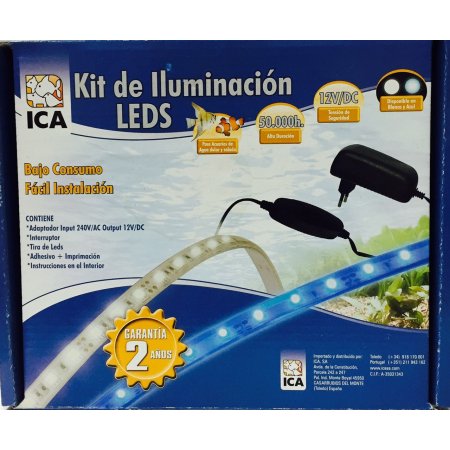 Kit Iluminacion De Led Blanco 85 Cm 740 Litros