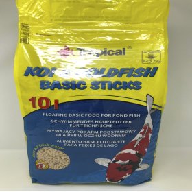Tropical Koi & Goldfish Basic Sticks 10L 800Gr