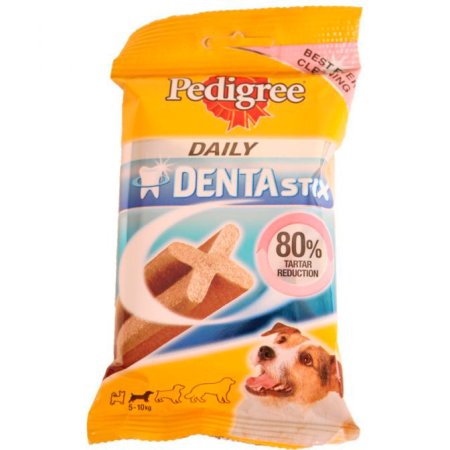 Snack Dentastik Pedigree para perros de 5-10kg blister de 7un-110 gr