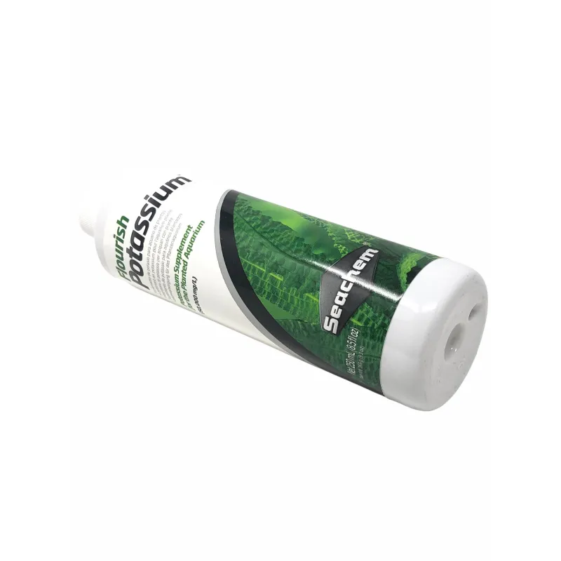 Seachem Flourish Potasio - Suplemento Para Acuarios Plantados | 100 Ml | Favorece El Crecimiento De Las Plantas