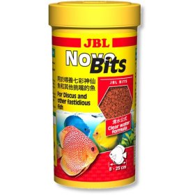 Jbl Novo Bits Comida Para Discos 250 Ml 100Gr y peces tropicales