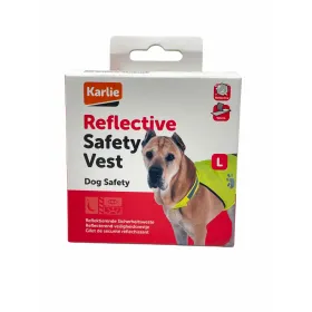 Chaleco Reflectante De Seguridad Para Perros Talla L
