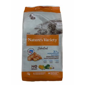 Pienso Cat Adult Salmon Grain Free Natures Variety 7Kg