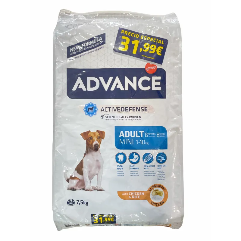 Advance 1,5Kg Yorkshire Terrier Pollo Y Arroz