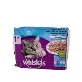 Whiskas Multipack Pescado 4 X 100Gr