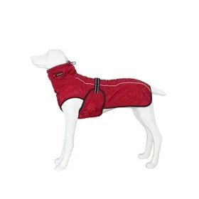 Abrigo con Arnes Twinbee Rojo - Ropita Para Perros