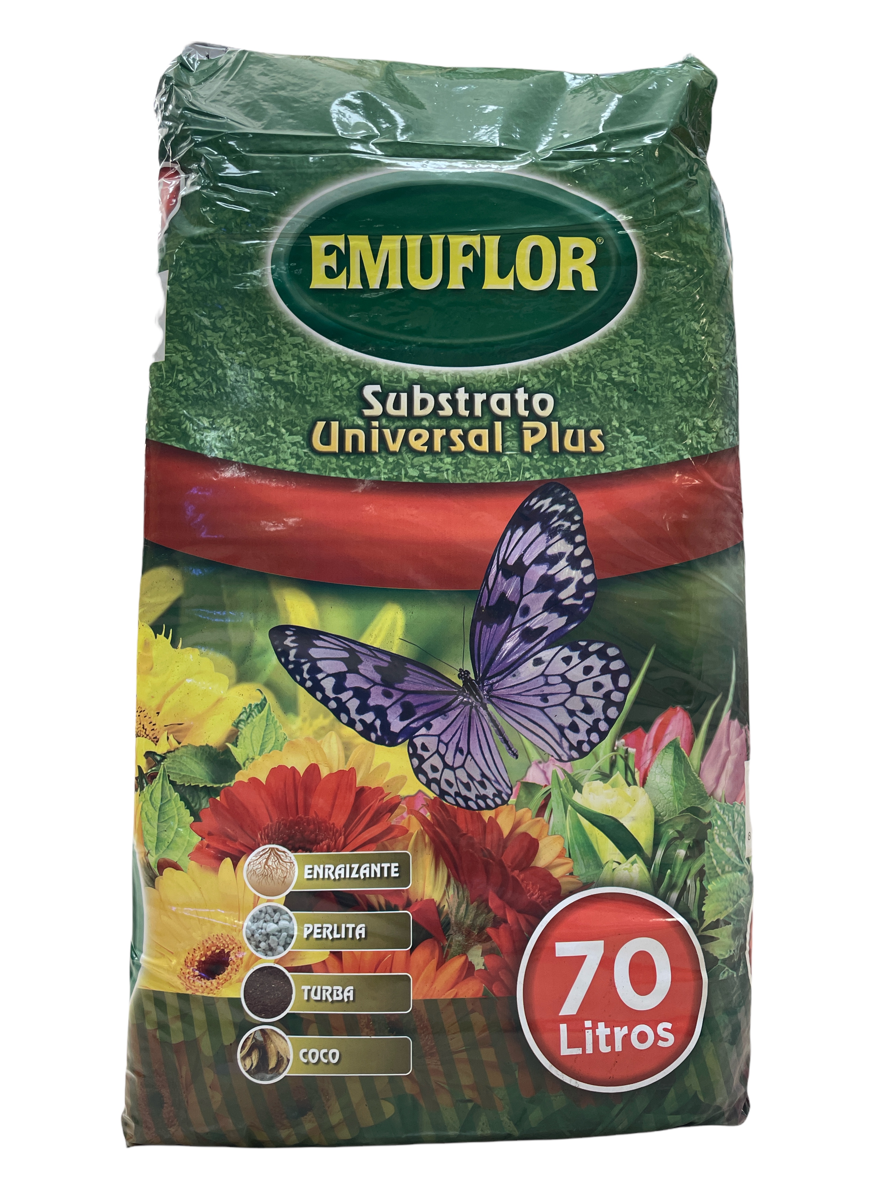El sustrato Emuflo universal plus es ideal para todo tipo de plantas de jardin, de maceta y plantas de huerta.